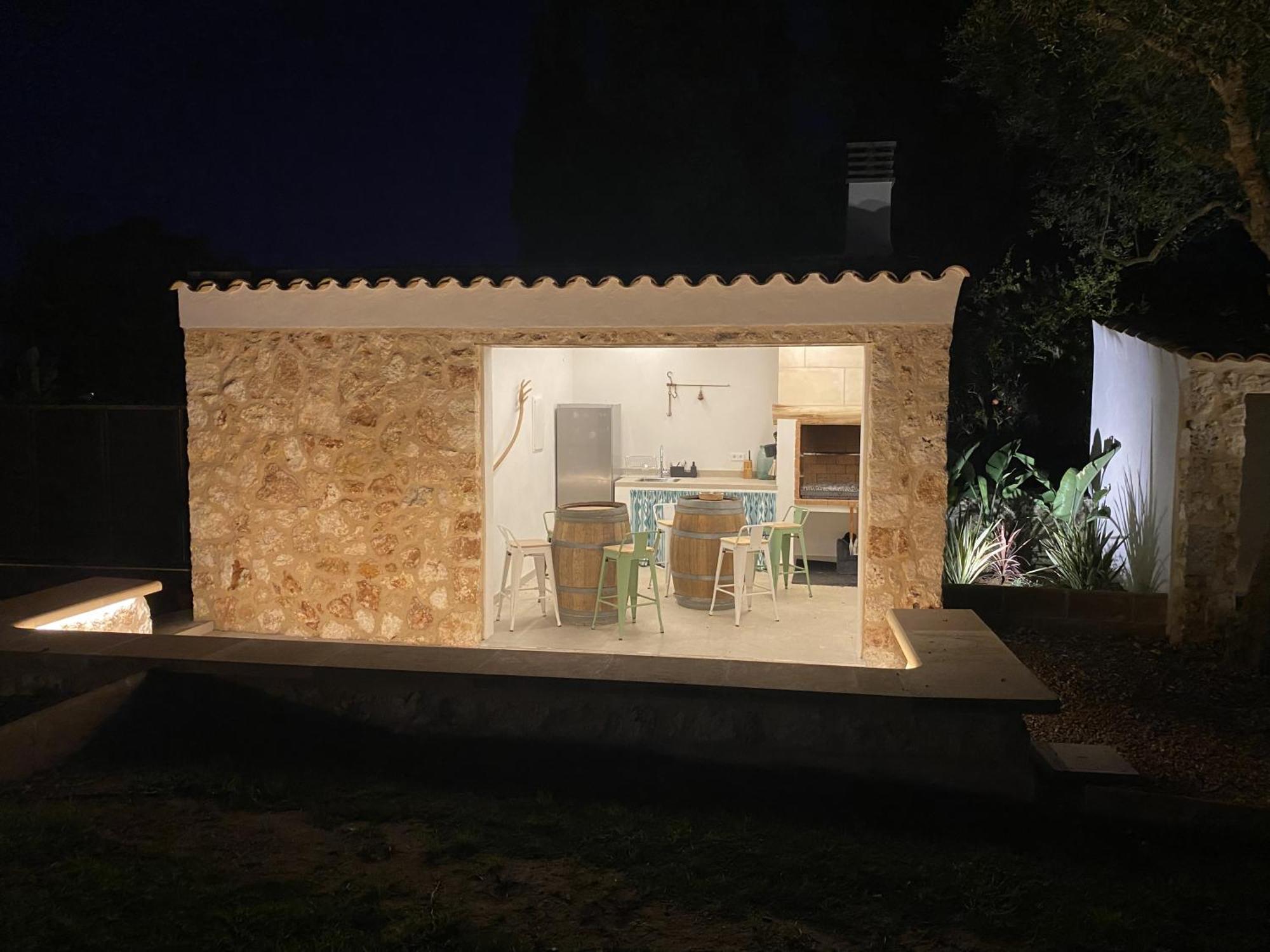 Es Mirador De Vernissa Jacuzzi Sauna Y Piscina 산타 마르갈리다 외부 사진